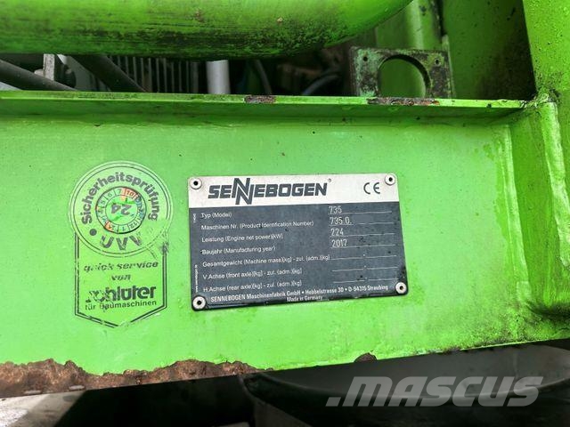 Sennebogen 735E Wheeled excavators