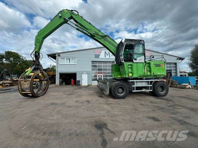 Sennebogen 735E Holzmaschine **BJ2020 *18900H/Klima/Greifer Excavadoras de ruedas