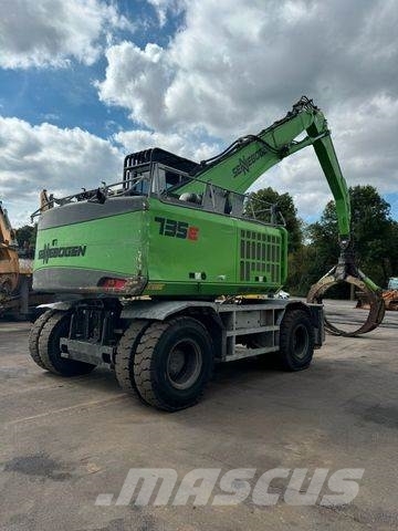 Sennebogen 735E Holzmaschine **BJ2020 *18900H/Klima/Greifer Excavadoras de ruedas