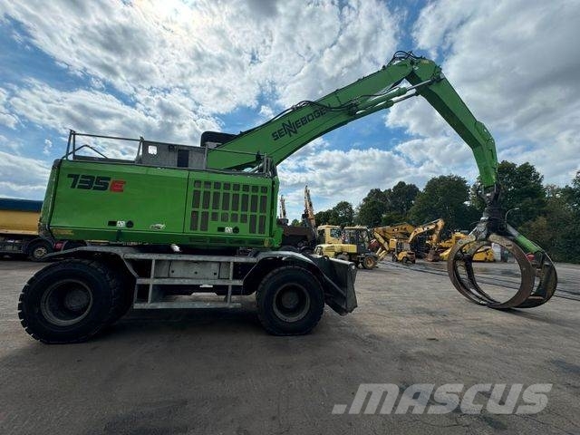 Sennebogen 735E Holzmaschine **BJ2020 *18900H/Klima/Greifer Excavadoras de ruedas