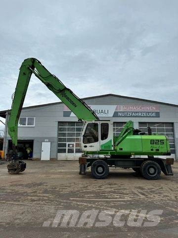 Sennebogen 825 Umschlagbagger ** BJ2008 *18390H/Greifer ** Εκσκαφείς με τροχούς - λάστιχα