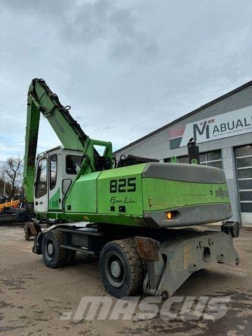 Sennebogen 825 Umschlagbagger ** BJ2008 *18390H/Greifer ** Εκσκαφείς με τροχούς - λάστιχα