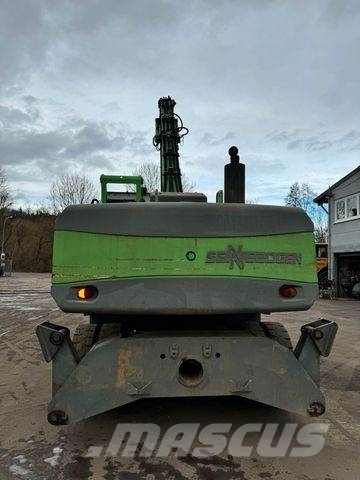 Sennebogen 825 Umschlagbagger ** BJ2008 *18390H/Greifer ** Εκσκαφείς με τροχούς - λάστιχα