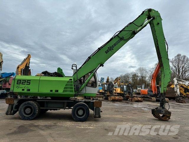 Sennebogen 825 Umschlagbagger ** BJ2008 *18390H/Greifer ** Εκσκαφείς με τροχούς - λάστιχα