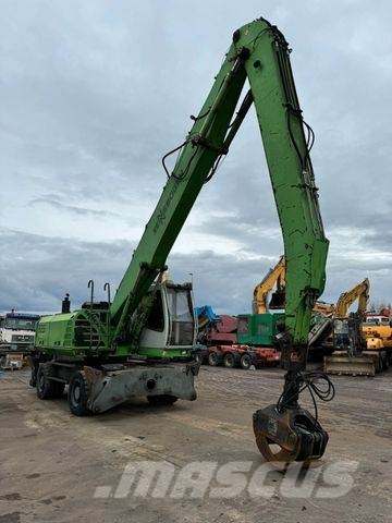 Sennebogen 825 Umschlagbagger ** BJ2008 *18390H/Greifer ** Εκσκαφείς με τροχούς - λάστιχα