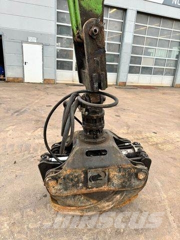 Sennebogen 825 Umschlagbagger ** BJ2008 *18390H/Greifer ** Εκσκαφείς με τροχούς - λάστιχα