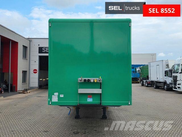 Spier SGL 10 / Ladebordwand 3.000kg Skriňové návesy