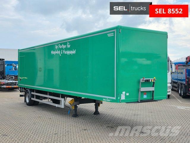Spier SGL 10 / Ladebordwand 3.000kg Skriňové návesy