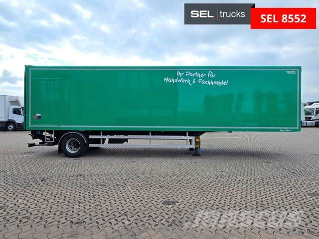 Spier SGL 10 / Ladebordwand 3.000kg Skriňové návesy