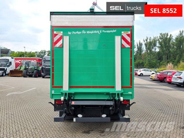 Spier SGL 10 / Ladebordwand 3.000kg Skriňové návesy
