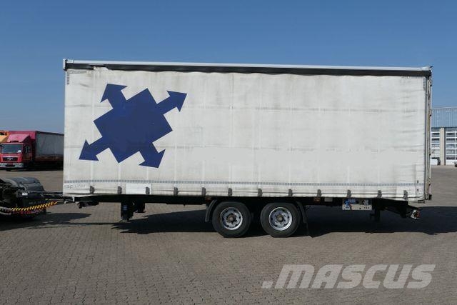 Spier ZGL 255, Tandem, Schiebeplane, Luftfederung Remolques de caja de lona