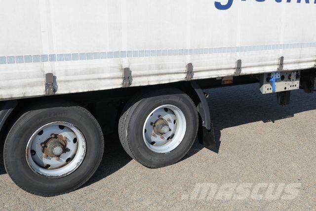 Spier ZGL 255, Tandem, Schiebeplane, Luftfederung Remolques de caja de lona