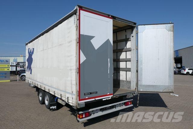 Spier ZGL 255, Tandem, Schiebeplane, Luftfederung Remolques de caja de lona