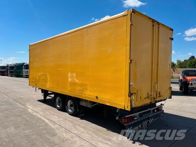 Spier ZGL255 * KOFFER * LUFT * BPW * DURCHLADER Box body trailers