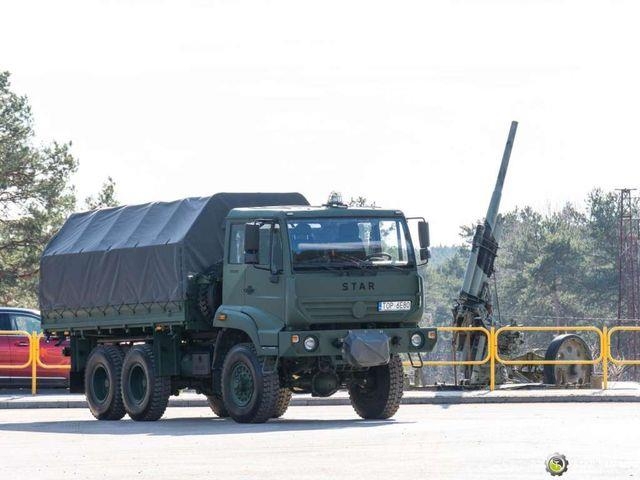 Star 266 M2 6x6 Iveco engine Modernization milea Chassis met cabine