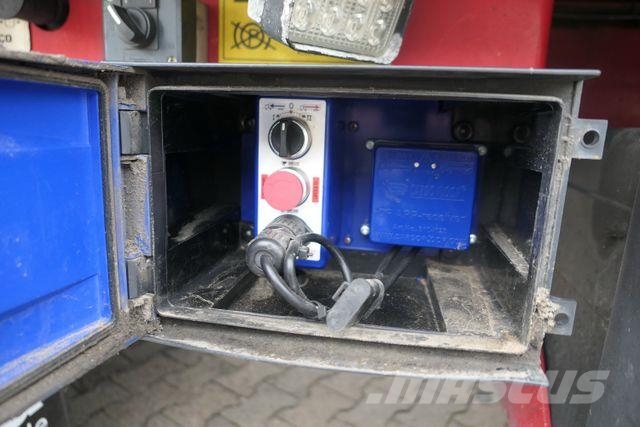 Stas S 300 ZX, 90m³, 6mm Boden, SAF, Alu-Felgen, Lift Semirimorchi a cassone chiuso