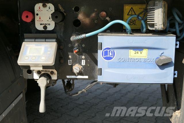 Stas S 300 ZX, 92m³, 6mm Boden, Funk, Alu-Felgen, SAF Kofferauflieger