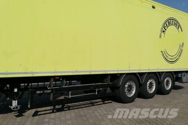 Stas S 300 ZX, 92m³, 6mm Boden, Funk, Alu-Felgen, SAF Kofferauflieger