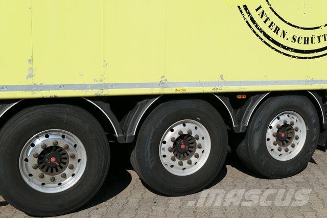 Stas S 300 ZX, 92m³, 6mm Boden, Funk, Alu-Felgen, SAF Kofferauflieger