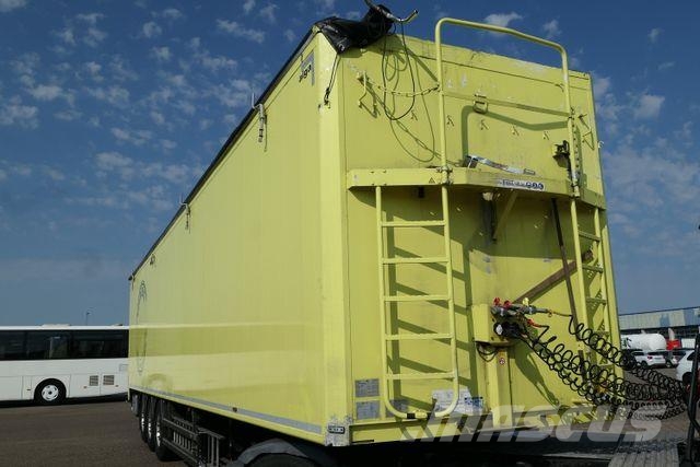 Stas S 300 ZX, 92m³, 6mm Boden, Funk, Alu-Felgen, SAF Kofferauflieger