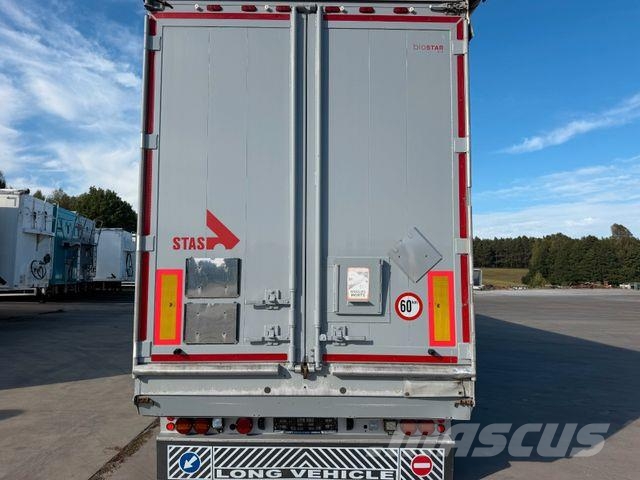 Stas Walkingfloor 92m3 / NEW FLOOR 8 mm/ 2021 year Полуприцепы-Фургоны