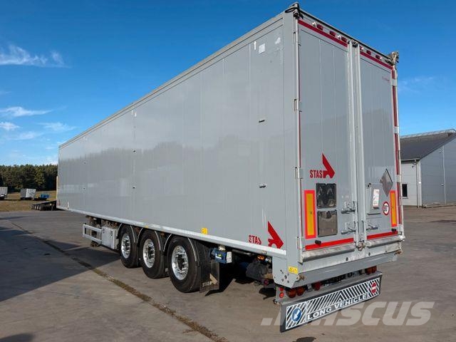 Stas Walkingfloor 92m3 / NEW FLOOR 8 mm/ 2021 year Полуприцепы-Фургоны