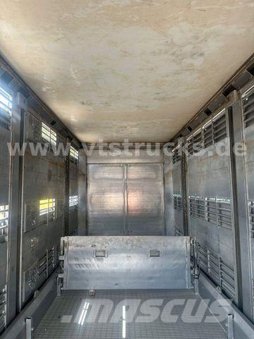 Stehmann AZV-18 3.Stock Viehanhänger,Hubdach Animal transport trailers
