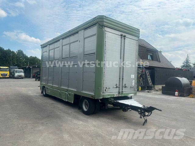 Stehmann AZV-18 3.Stock Viehanhänger,Hubdach Animal transport trailers