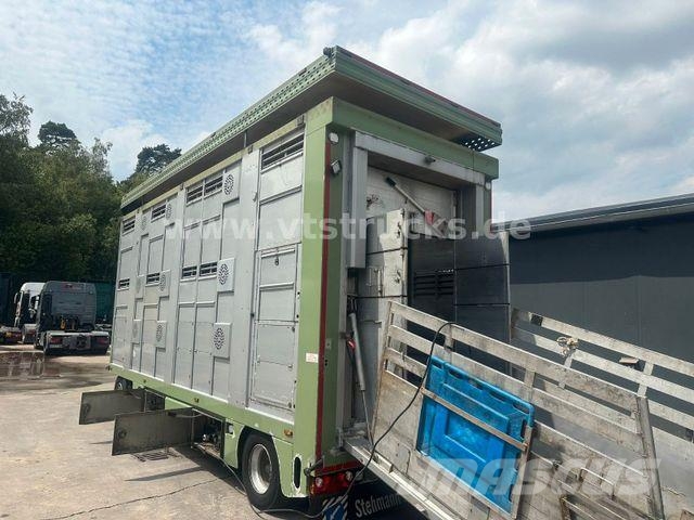 Stehmann AZV-18 3.Stock Viehanhänger,Hubdach Animal transport trailers