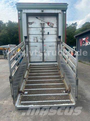 Stehmann AZV-18 3.Stock Viehanhänger,Hubdach Animal transport trailers