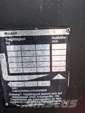 Steinbock SH 40 mit StVZO Diesel 4 T Hubk. ORG 2156 StdTop شاحنات الديزل