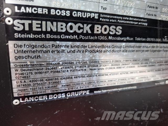 Steinbock SH 40 mit StVZO Diesel 4 T Hubk. ORG 2156 StdTop شاحنات الديزل