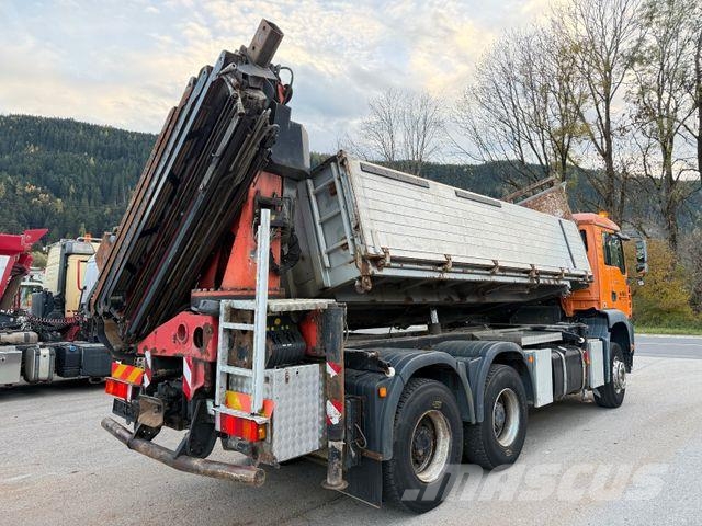 Steyr 33S46 6X4BB Retarder Kipper Kran PK 29002-6 Seil Kipper