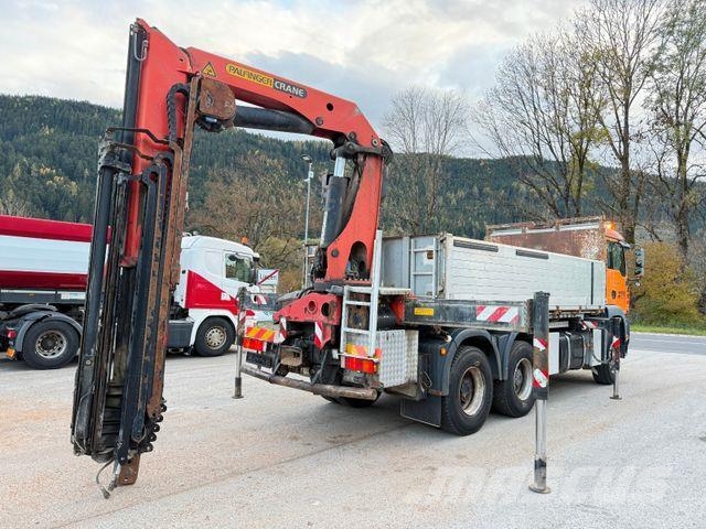 Steyr 33S46 6X4BB Retarder Kipper Kran PK 29002-6 Seil Kipper