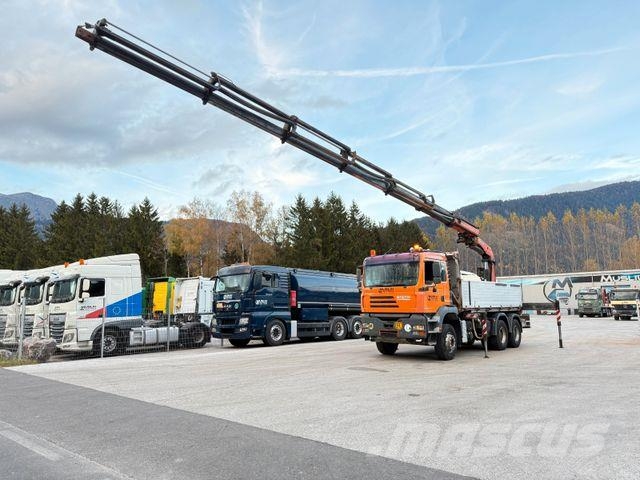 Steyr 33S46 6X4BB Retarder Kipper Kran PK 29002-6 Seil Kipper