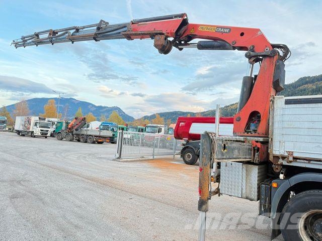 Steyr 33S46 6X4BB Retarder Kipper Kran PK 29002-6 Seil Kipper