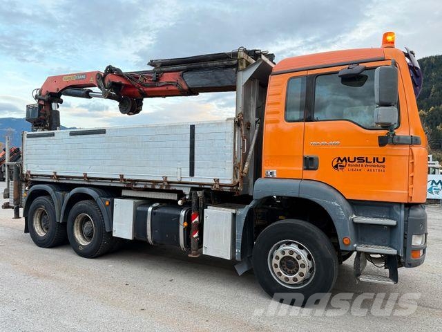 Steyr 33S46 6X4BB Retarder Kipper Kran PK 29002-6 Seil Kipper