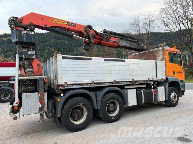 Steyr 33S46 6X4BB Retarder Kipper Kran PK 29002-6 Seil Kipper