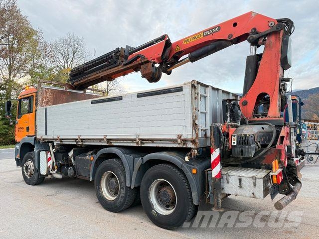 Steyr 33S46 6X4BB Retarder Kipper Kran PK 29002-6 Seil Kipper