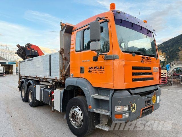 Steyr 33S46 6X4BB Retarder Kipper Kran PK 29002-6 Seil Kipper