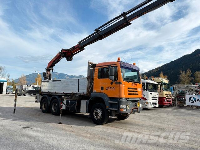 Steyr 33S46 6X4BB Retarder Kipper Kran PK 29002-6 Seil Kipper