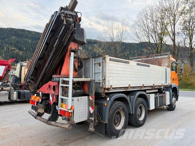 Steyr 33S46 6X4BB Retarder Kipper Kran PK 29002-6 Seil Kipper
