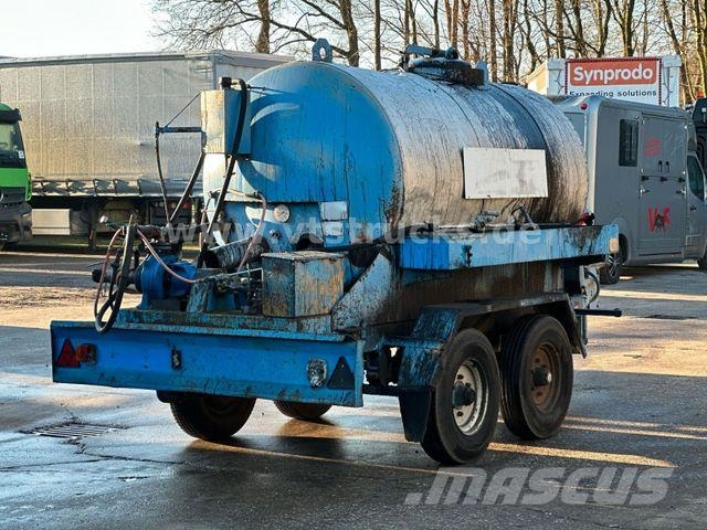 Strassmayr Schäfer TS 3000 Asphalt Tankanhänger Tankanhänger