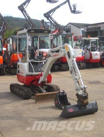 Takeuchi TB 215 R * 2x Löffel * vgl. 216 Minibagger < 7t