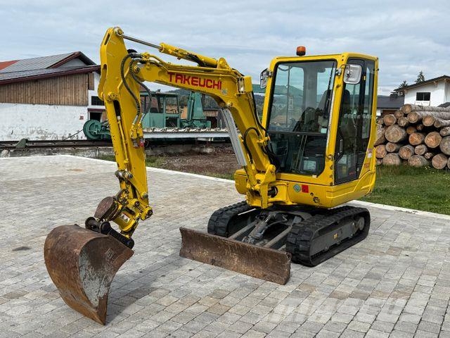 Takeuchi TB 228 mit Powertilt Minigraafmachines < 7t