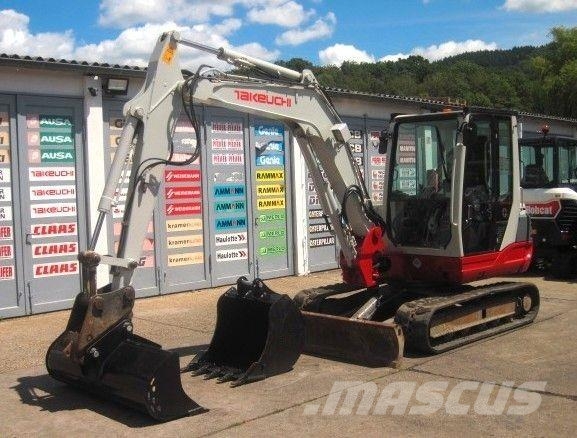 Takeuchi TB 250 ** 2x Löffel ** Minibagger < 7t