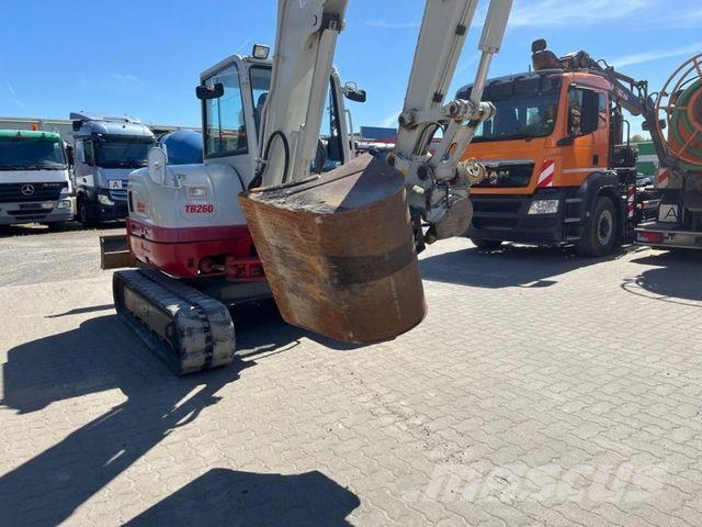 Takeuchi TB 260 Minibagger Powertilt+Löffel nur 1957h 小型挖掘机