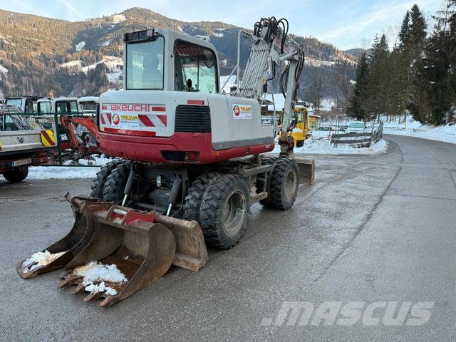Takeuchi TB175W Lastik tekerli ekskavatörler