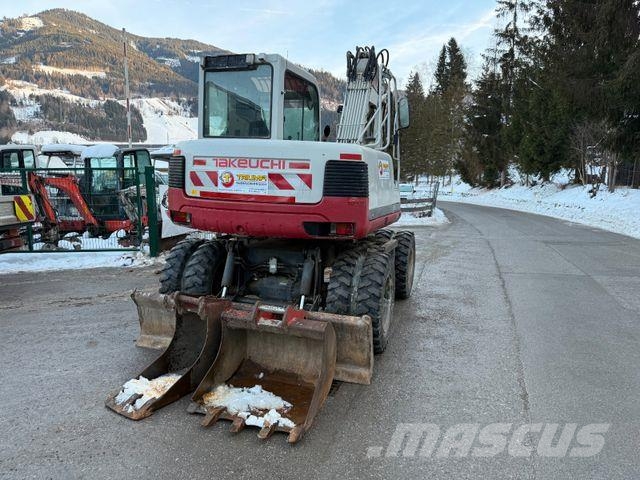 Takeuchi TB175W Lastik tekerli ekskavatörler