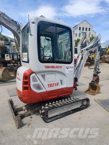 Takeuchi TB216 小型挖土機/掘鑿機<7t(小型挖掘機)